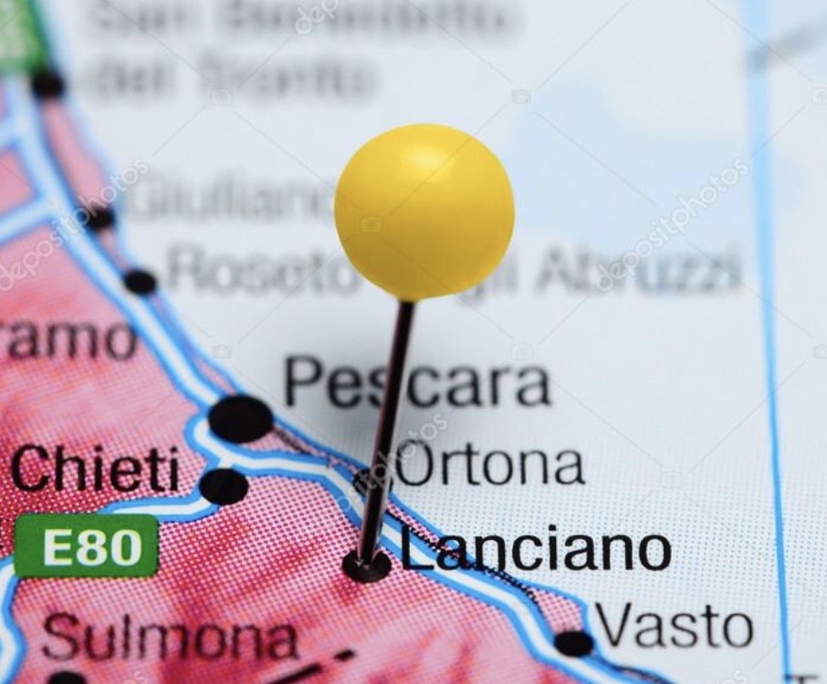 Lanciano cartina